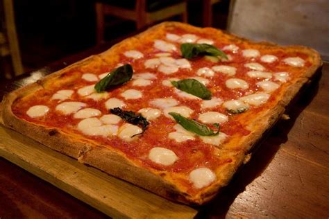 Old-fashioned square pizza, Luzzo's in the East Village | Eat, New york pizza, Square pizza