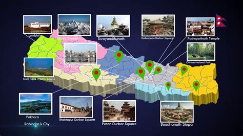 Nepal Tourist Map - YouTube