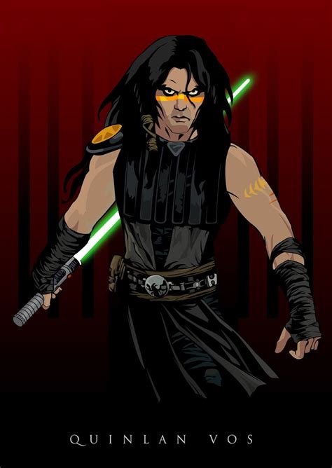 Quinlan Vos by witchking08 on deviantART | Star wars legacy, Star wars ...