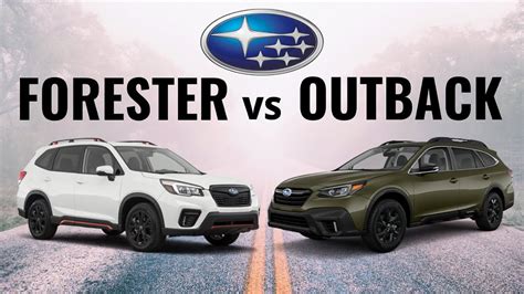 2021 Subaru Outback VS. 2021 Subaru Forester - Which Do You Pick? - YouTube