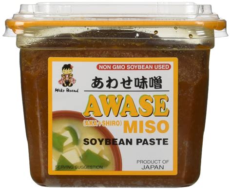 Buy Miko - Awase Miso Soyabean Paste (Aka + Shiro) - 500 Gram - GMO ...