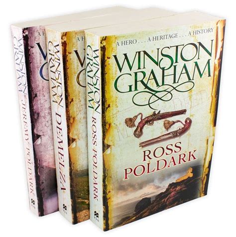 Winston Graham Poldark Series 3 Book Collection - Books 1-3 - Adult ...