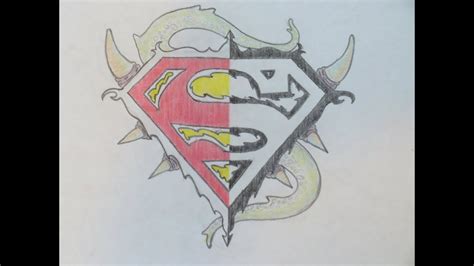 How to draw superman logo ( MUST WATCH ) - YouTube