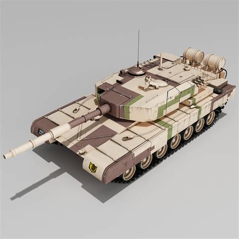 indian arjun tank main 3d obj