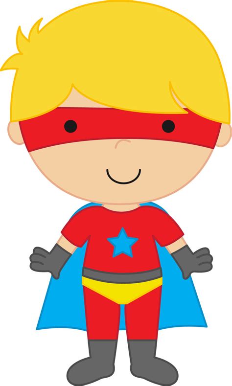 clip art boy super hero - Clip Art Library