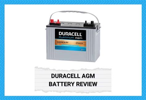 Duracell AGM Battery Review 2022- Is It Good? - Camper Upgrade