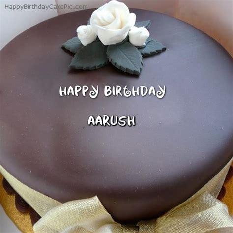 ️ Beautiful Chocolate Birthday Cake For Aarush