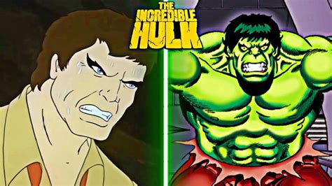 All The Transformations From The Incredible Hulk Cartoon Series (1982 ...