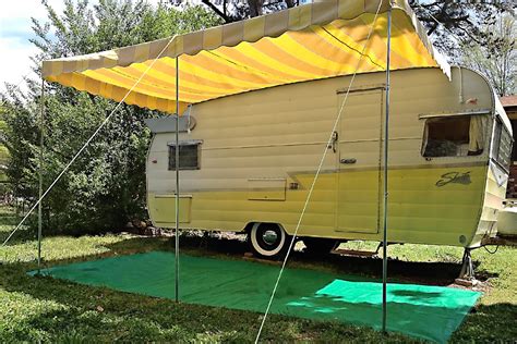 Vintage Awnings: Set Up A Vintage Trailer Awning by Kristi To Enjoy