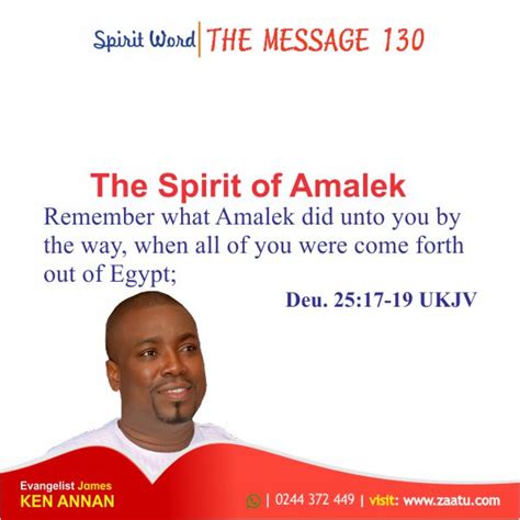 The Spirit of Amalek