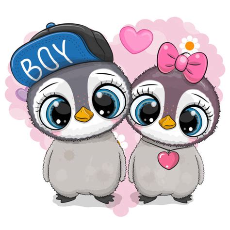 50+ Penguins Kissing Stock Illustrations, Royalty-Free Vector Graphics ...