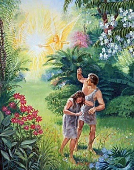 Adam and Eve thrown out of the Garden of Eden. | Ancient Pages