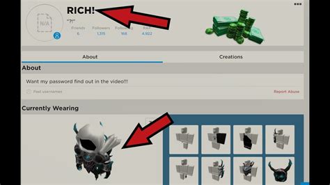 FREE RICH ROBLOX ACCOUNTS!!! - YouTube