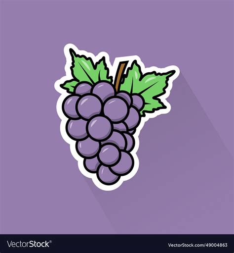 Grape Royalty Free Vector Image - VectorStock