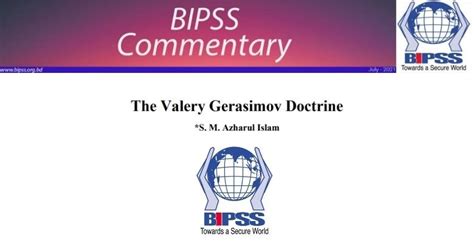 The Valery Gerasimov Doctrine