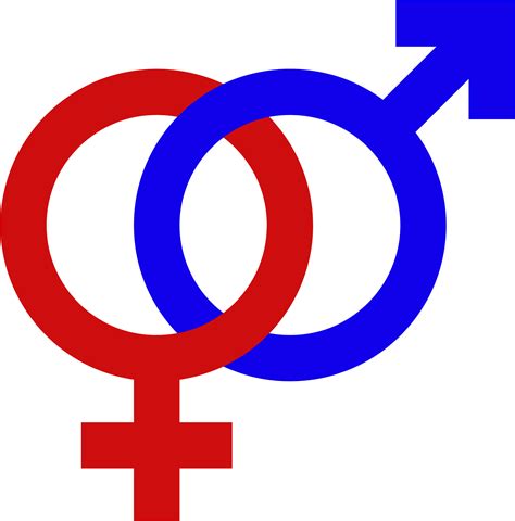 Male Female Gender Signs Gender Symbol Set Male Female - Male And Female Signs Png Clipart ...