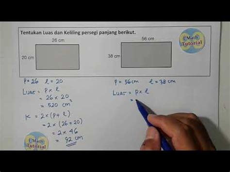 Soal Ulangan Keliling Dan Luas Persegi Untuk Sd - Pendidikan Siswa