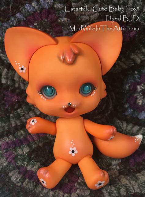 Estartek "Cute Baby Fox" dye project | This little fox (11 c… | Flickr