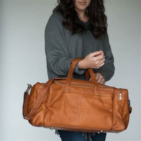 Leather Carry On Duffel Bag | Calvin Mitchell Co.