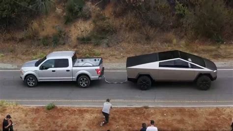 Tesla Cybertruck and Ford F150 in Tug of War - Who Won? | Torque News