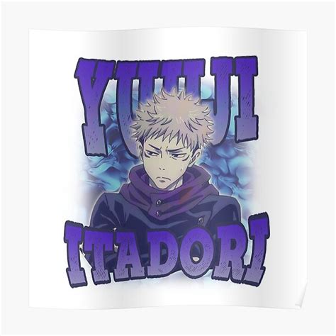 "Itadori Yuji Sukuna Mode OFF" Poster for Sale by Artbynewb | Redbubble