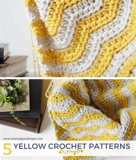 Yellow Crochet Patterns - Easy Crochet Patterns