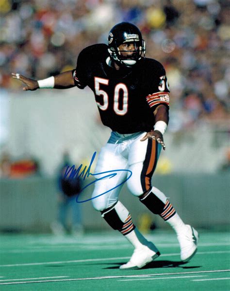 Mike Singletary Autographed Photo - 8x10