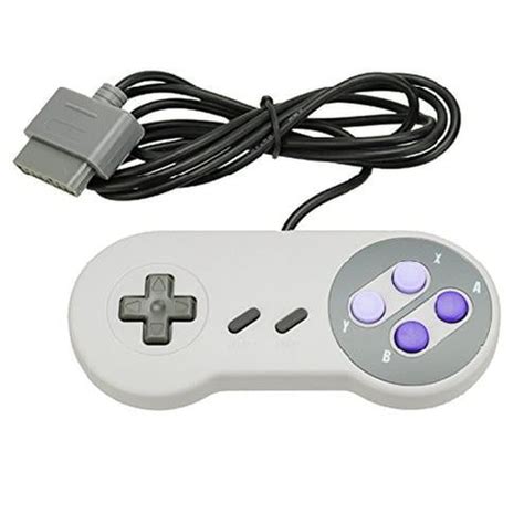 Super Nintendo Entertainment System SNES Generic Super Nintendo Classic Controller - Walmart.com