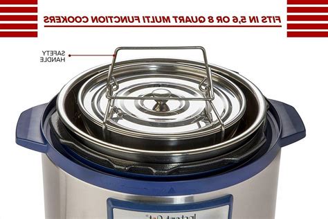 Instant Pressure Cooker Pot Accessories, Stackable Steamer Insert