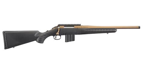 Ruger American Rifle Ranch 350 Legend Bolt-Action Rifle w/ Burnt Bronze Receiver and B ...