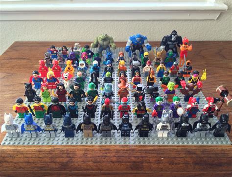 DC comics minifigures collection : r/lego