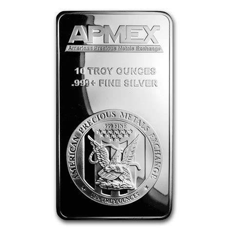 10 oz Silver Bar - APMEX - Walmart.com