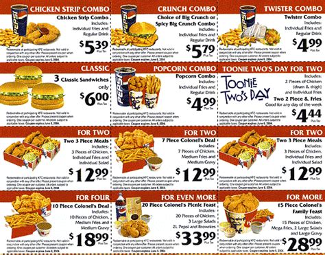 KFC-Printable-Coupons-codes – Download Your Fast Food Coupons