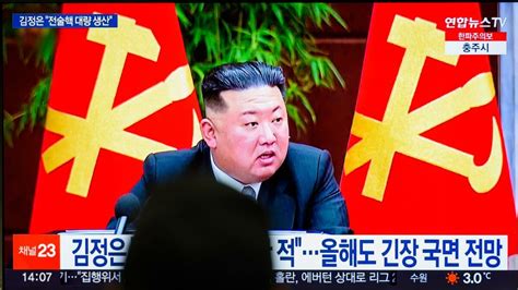 Kim Jong-un calls for increase of nuclear weapons in response to ...