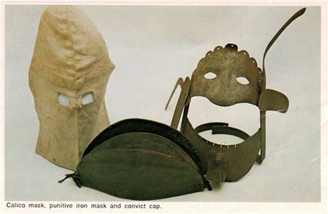 0166-7 Old Melbourne Gaol - convict masks and cap | Old Melb… | Flickr