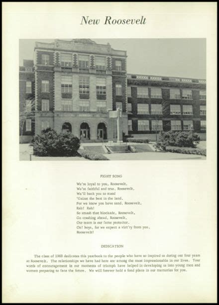 Explore 1963 Roosevelt High School Yearbook, Dayton OH - Classmates