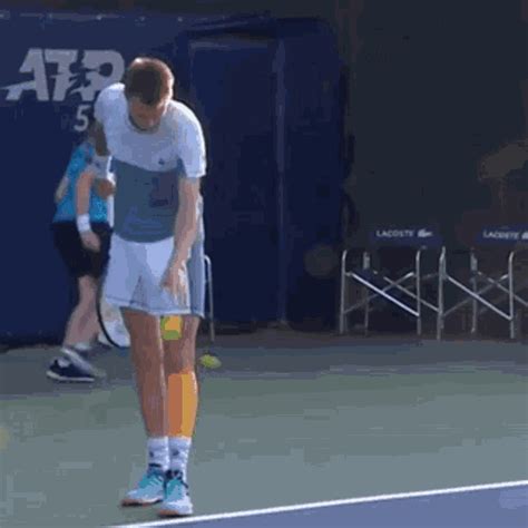 Alexander Bublik Tennis GIF - Alexander Bublik Tennis Underarm Serve - Discover & Share GIFs