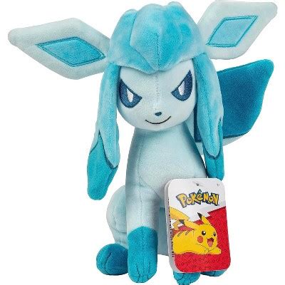 Pokémon 8" Glaceon Plush - Officially Licensed - Quality & Soft Stuffed ...