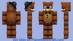 Freddy fazbear minecraft skin - avenuedsa