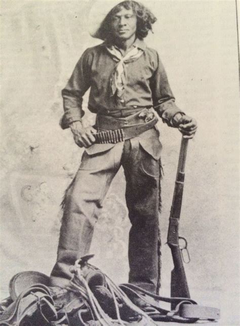 Nat Love, famous cowboy. (Photo and information from 'The Black Book ...