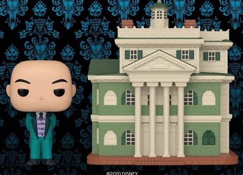 Haunted Mansion Funko POP Featuring The Mansion And Butler | Chip and ...