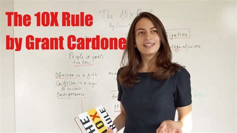 The 10X Rule by Grant Cardone - Book Review - YouTube