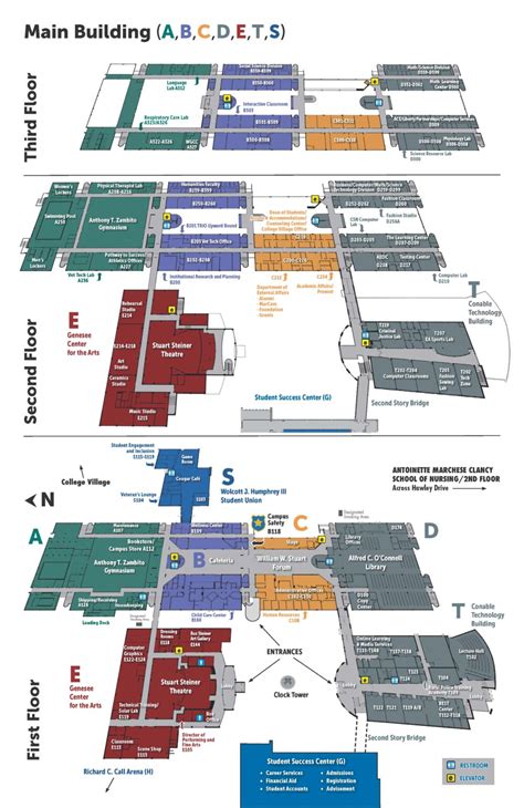 Batavia Campus Map - Genesee Community College