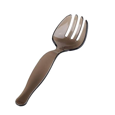 Plastic Salad Serving Fork - Smoke Color - One Fork - Walmart.com