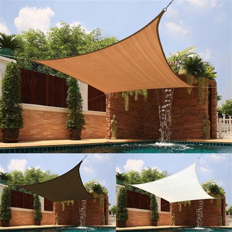 Medium Square Sail Extra-heavy Fabric Sun Shade - Free Shipping Today ...