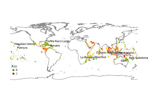 Map Identifies Important Coral Reefs Exposed to Stress -- Environmental ...