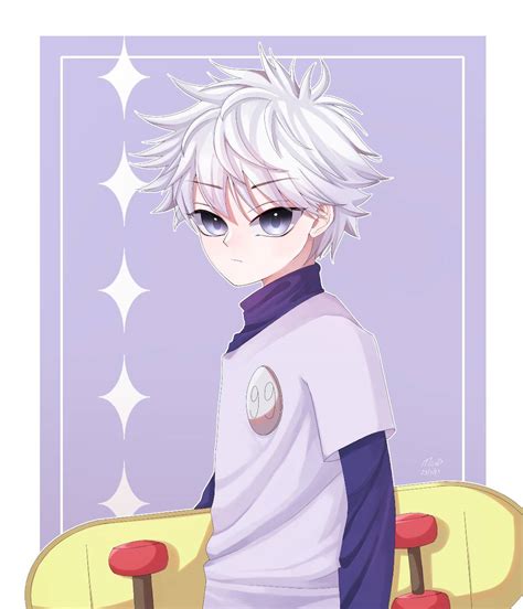 Killua my art style. by Adward-o9 on DeviantArt