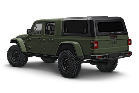 Bed Jeep Gladiator Camper Shell - Alu Cab Explorer Canopy For Jeep ...