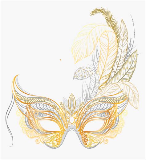 Kinka Gold Masquerade Clipart