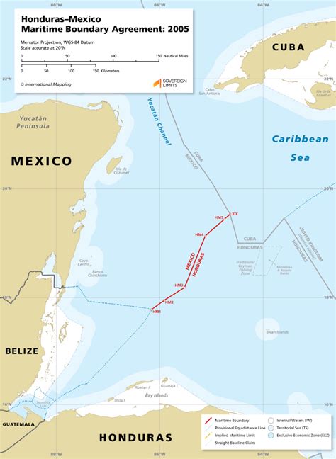 Honduras–Mexico Maritime Boundary | Sovereign Limits